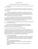 Les effets des modes de scrutin sur la représentation politique