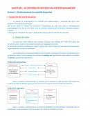 Le contrôle de gestion et le contexte de gestion