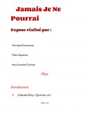 Jamais je ne pourrai