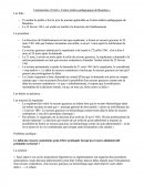 Commentaire Centre médico-pédagogique de Beaulieu