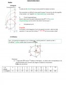 Cours de maths trigonométrie