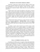 HISTORIA DE LOS ESTADOS UNIDOS DE AMÉRICA