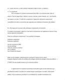 Appréciation situation économique