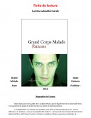 Fiche de lecture sur Grand Corps Malade