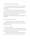 Le régime du Royaume-uni, modèle du régime parlementaire