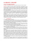 La France de 1914-1939