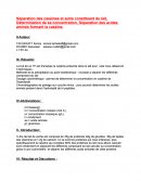 Séparation des caséines et autre constituant du lait, Détermination de sa concentration, Séparation des acides aminés formant la caséine.