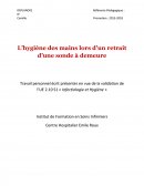 Analyse pratique d'hygiène sur le retrait d'une sonde à demeure