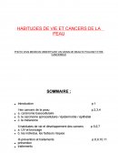 Habitudes de vie et cancers de la peau