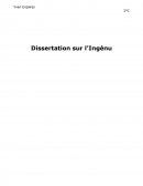 Dissertation sur l'Ingénu