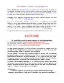 Lecture analytique Les Bijoux Baudelaire