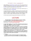 Lecture analytique Les Bijoux Baudelaire