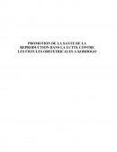 PROMOTION DE LA SANTE DE LA REPRODUCTION DANS LA LUTTE CONTRE LES FISTULES OBSTETRICALES A KORHOGO