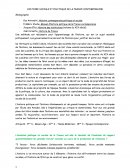Histoire politique et sociale de la France contemporaine
