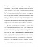 Anthropologie et contrat social