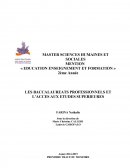 EDUCATION ENSEIGNEMENT ET FORMATION