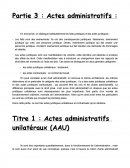 Cours de Droit Administratif, Semestre 4, Licence Droit