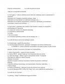 Les outils de gestion de projet
