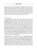Droit pénal