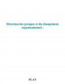 Direction de groupe et changement organisationnel