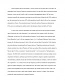 Un texte extrait de La France dans L’Europe de la géographe Anne Frémont-Vanacore montrant la place qu’occupe Paris dans la hiérarchie urbaine française