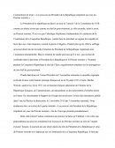 Les pouvoirs du Président empiètent sur ceux du Premier ministre
