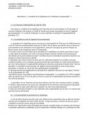 Dissertation pouvoirs du président