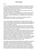 Idea de Progreso