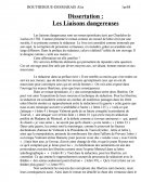 Dissertation - Les liaisons dangeureuses ( ABD )