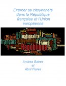 Exercer sa citoyenneté dans la République française et l'Union européenne