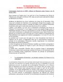 La présomption d'innocence : Commentaire d’arrêt de la CEDH « Allenet de Ribemont contre France » du 10 février 1995