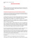 Analyse de pratique IFSI, première année