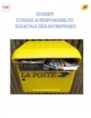 DOSSIER ETHIQUE et RESPONSABILITE SOCIETALE DES ENTREPRISES