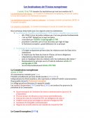 Les Institutions de l’Union européenne