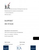 Rapport de stage DUT GEA, cabinet comptable