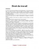 Droit du travail