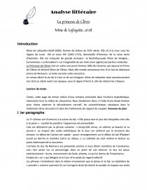 Analyse Litteraire De La Princesse De Cleves Fiche Malams Analyse Litteraire De La Princesse De Cleves Fiche Malams