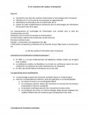 Les systèmes d'information dans l'entreprise