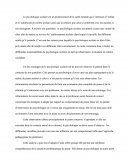 Psycho éducation