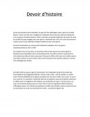 Devoir d'histoire cas