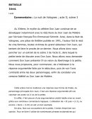 Commentaire La nuit de Valognes