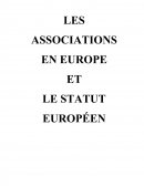 Les associations en Europe.