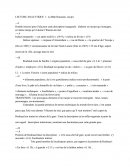 Corrigé Incipit de La Bête Humaine