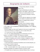 Biographie de Voltaire cas