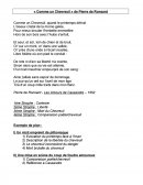Explication texte " Comme un Chevreuil " de Pierre de Ronsard