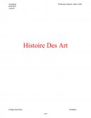 Dossier d'histoire des arts ( Picasso , César...)