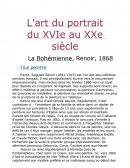 L'art du portrait du XVIe au XXe siècle: La Bohémienne - Renoir
