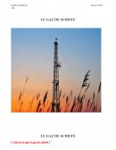 Le gaz de schiste.