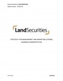 Land Securities Marketing Analysis