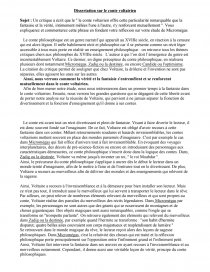 dissertation franais conte philosophique